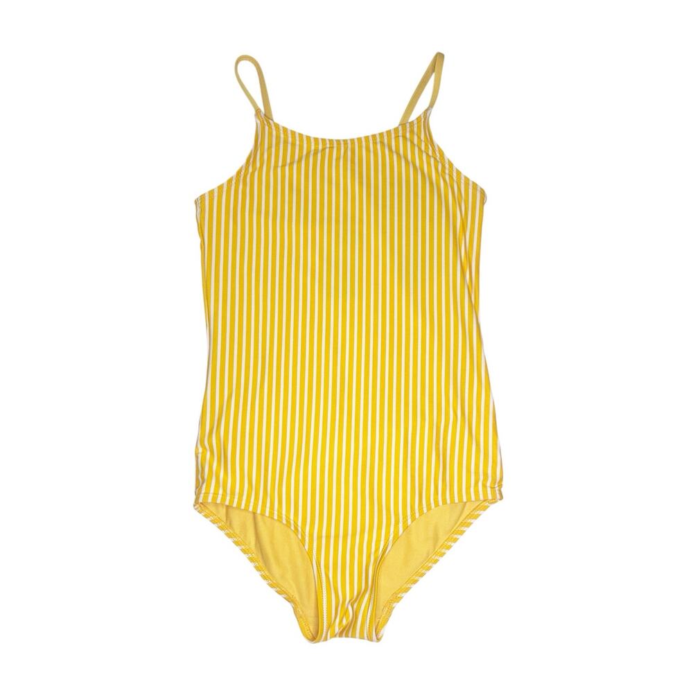 H&M Striped One Piece Bathing Suit Size 8/10